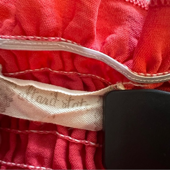 Altar’d State pinkish red crop top short puff sleeve size M - Picture 5 of 5